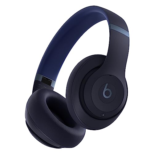 Beats Studio Pro Premium Wireless Over-Ear Headphones- Up to 40-Hour Battery Life, Active Noise Cancelling, Great for Travel & Commuting, USB-C Lossless Audio, Apple & Android Compatible - Navy | Active Noise Cancelling with 40-hour battery and spatial au