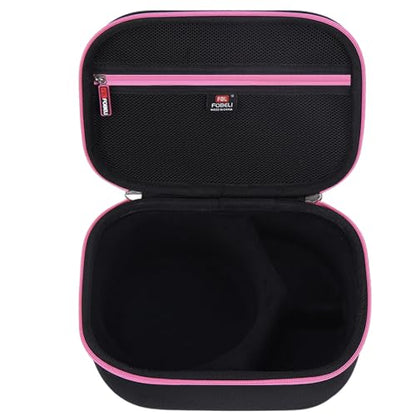 FBLFOBELI Hard Case for Walker's Razor Slim/Howard Leight Shooting Ear Protection Electronic Shooting Muffs Earmuff - color: Rose Red