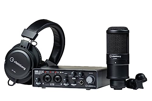 Steinberg UR22C USB 3.0 Studio Bundle with with Cubase AI and Cubasis LE