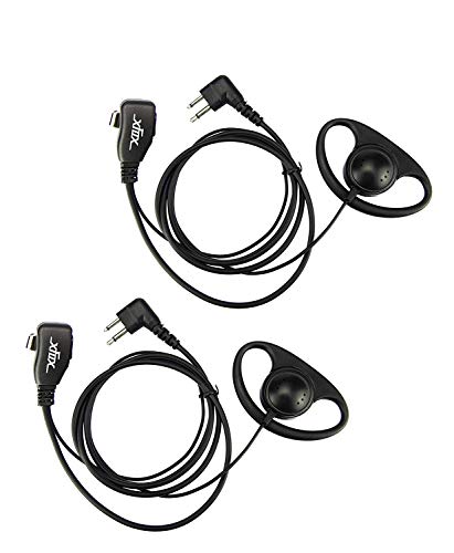 2Pin D Shape Earpiece Headset (2)
