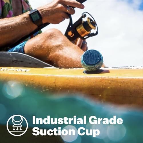 Speaqua – Bluetooth Speaker-Waterproof, Durable w/Built-in Storage (2,000 Songs) - Dual Wireless Speaker Pairing – Portable Bluetooth Speaker - Barnacle Pro 2.0 - Manta Ray Black - color: MantaRay Black