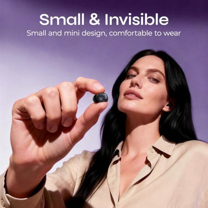 XO Simple is Beauty Sleep Earbuds, Mini ANC Earbuds with Sleep Mode,All-Day Comfortable Fit for Side Sleepers,BT 6.0 HiFi Stereo Sound,Touch Control, Noise Isolation Ear Buds for Sleeping/Working