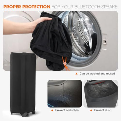 Dust Cover Protective Case for JBL PartyBox 1000 Partybox Speaker | Dust Cover Protective Case with Adjustable Elastic Buckle, Top Pull Rod Hole, Reusable & Washable - size: For JBL Partybox 1000