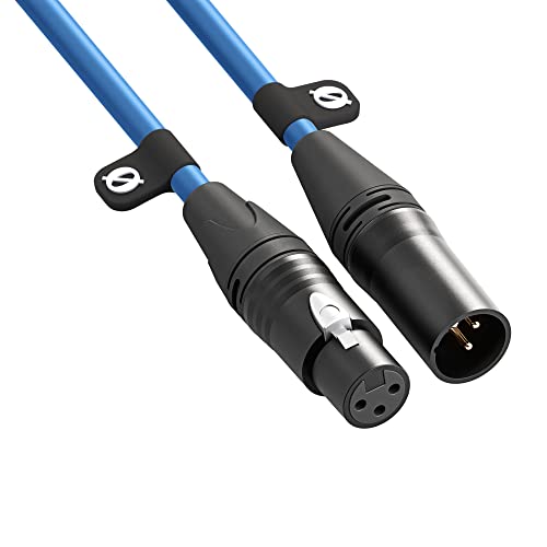 RØDE XLR-3 Premium XLR Cable (3m, Blue) - color: Blue