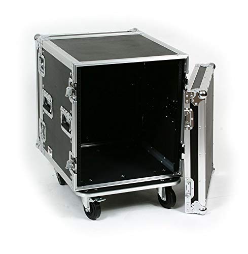 OSP Cases | ATA Road Case | 12-Space Amp Rack | 20" Deep | RC12U-20 - size: 12 Space, 20"