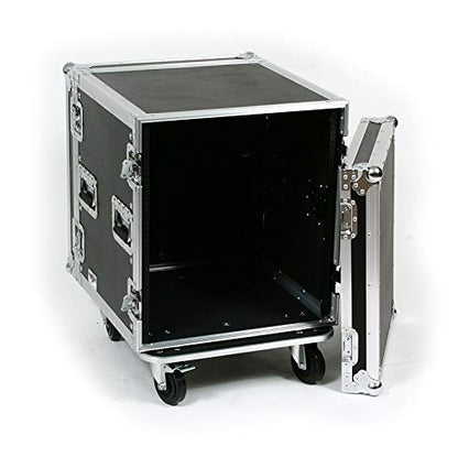 OSP Cases | ATA Road Case | 12-Space Amp Rack | 20" Deep | RC12U-20 - size: 12 Space, 20"