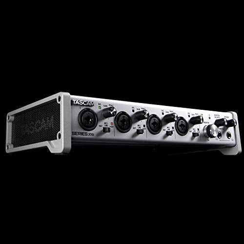 Tascam SERIES 208i 20 IN/8 OUT USB Audio Interface with MIDI, DAW Recording Software for Songwriting, Podcasting, Recording