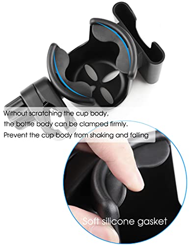 Mr.Power Mic Stand Cup Holder with Phone Holder, Universal 2-in-1 Bottle Holder for Music Stand, Boom - size: Large