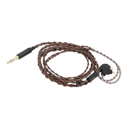 Replacement Earphone Cable 3.5mm OFC Detachable Cable for ZSN ZSX ZS10 AS12 AS16 Stylish -Free 1.2M
