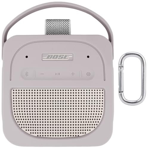 Silicone Cover for Bose SoundLink Micro 2nd Bluetooth Speaker | Scratch-resistant, Unhindered Sound, Silicone Construction, Portable Carrying Silicone Cover, White Silicone Cover - color: White Cover