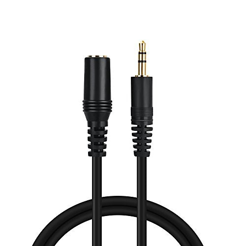 3.5mm Stereo Male to Female Extension Audio Cable Cord (15 Feet) - size: 15 Feet