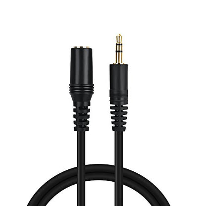 3.5mm Stereo Male to Female Extension Audio Cable Cord (30 Feet) - size: 30 Feet