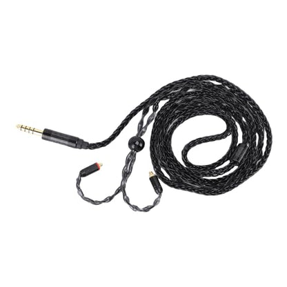Cuifati 4.4mm Balanced MMCX Cable, Anti Tangling 4.4mm Balanced Male to MMCX Earphone Cable for Replacement