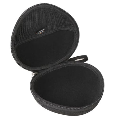 Aproca Kids Headphones Case Compatible with iClever BTH12 / HS19 / BTH26 Kids Bluetooth Headphones, Storage Hard Bag -Black (Case Only) - color: Black