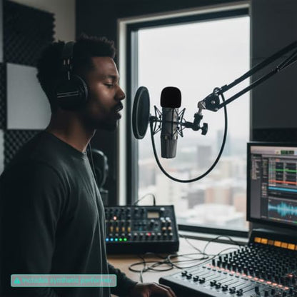 3 in 1 Microphone Windscreen Pop Filter Set Compatible with Blue Yeti,Yet-i Pro,Yet-i Nano Mic Windscreen Foam Cover Furry Dead Cat Dual Layered Noise Reduction Windshield
