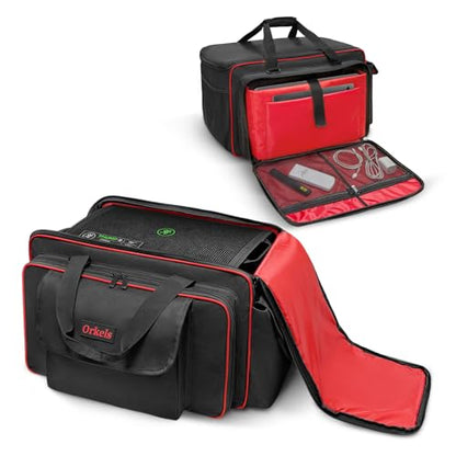 ORKELS Portable Speaker Bag 8Inch for EON Series Speakers, Water-Resistant, Padded, Durable Carry Case with Shoulder Strap (8'' Speaker: EON Compact, IRX108BT) - size: For 8'' Speaker