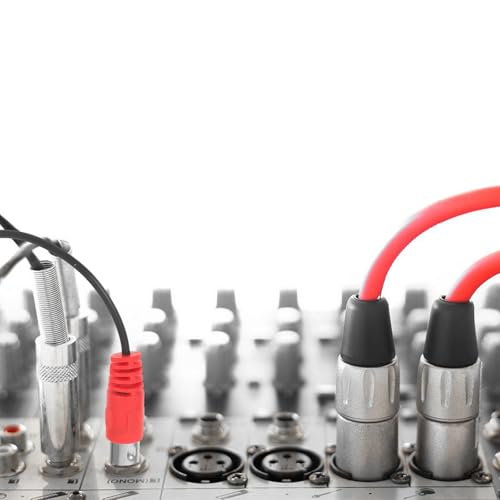 Hemobllo 5mm Right Angle Audio Jack to 5-pin Din Midi Cable Adapter 0.5m Stereo Audio Cord and Midi Keyboard Connection