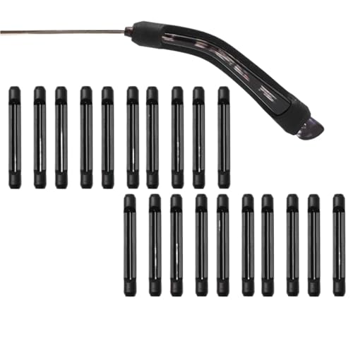 300Pcs Silicone Anti Slip Temple Tip Holder Eyeglass Grips Ear Hooks for Glasses | Non-slip silicone ear hooks keep glasses secure; 300pcs in black, clear, grey, coffee. - color: Black