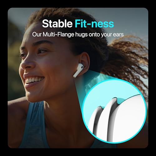 Premium Multi-Flange Eartips for AirPods Pro 1&2 (Medium) – Always Fits, Never Slips - size: Medium