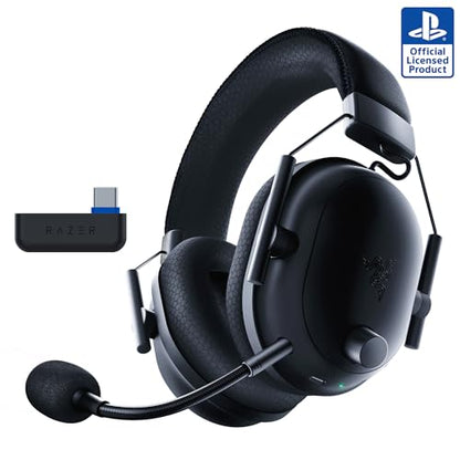 Razer BlackShark V2 Pro Wireless PlayStation Gaming Headset, Black - color: Black, style: PlayStation