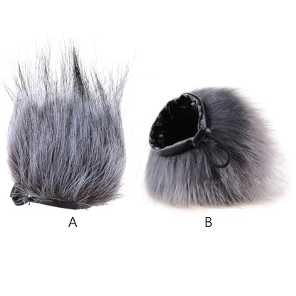 Outdoor Furry Windscreen Windshield Cover Muff for H1n Handy Recorder Microphone Windshield