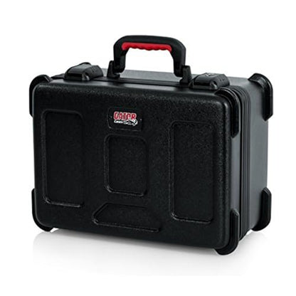 Gator Cases Molded Flight Case to Hold Up to (30) Wired Microphones with TSA Approved Locking Latch, (GTSA-MIC30) - style: (30) Wired Mics