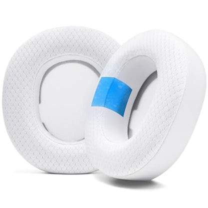 WC Freeze Nova Pro Wireless - Earpads for Arctis Nova Pro Wireless & More | Made by Wicked Cushions | Also fits SteelSeries Nova Elite & Nova Pro Omni(Doesn't Fit Other Models) | White - color: White