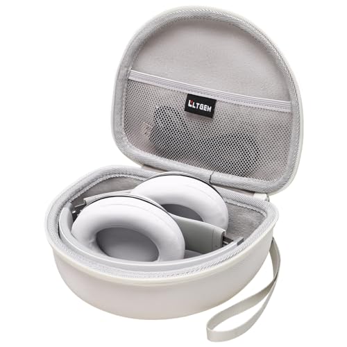 Case for Beats Studio Pro/Solo 4/Studio3/Solo3 Wireless Headphone White | Hard Carrying Travel Case for Beats Studio Pro/Solo 4/Studio3/Solo3 Wireless Headphone - color: White