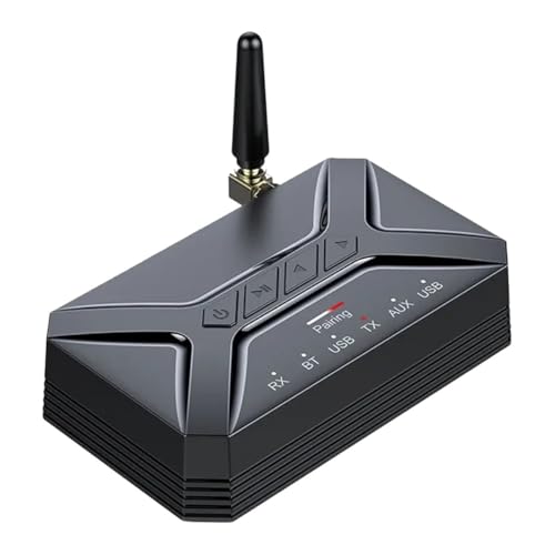 BIIuetuoth Audlo Signal Sende Transmlttier HD Low Latency Wirreless BIIuetuoth 5.0 Adaptier 3.5mm AURX USpB for TV Computer Headphones|Standard