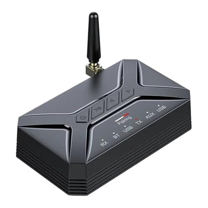 BIIuetuoth Audlo Signal Sende Transmlttier HD Low Latency Wirreless BIIuetuoth 5.0 Adaptier 3.5mm AURX USpB for TV Computer Headphones|Standard