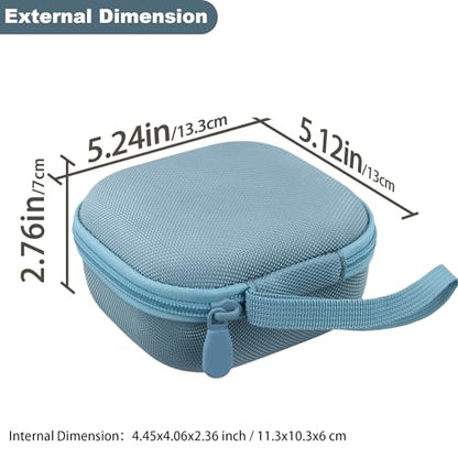 Aenllosi Case for Bose SoundLink Micro 2nd Gen Speaker, Blue Dusk | EVA case construction, Water-resistant design, Dust-resistant design, Protective case only - color: Blue Dusk, style: Hard Case for Bose SoundLink Micro 2nd Gen
