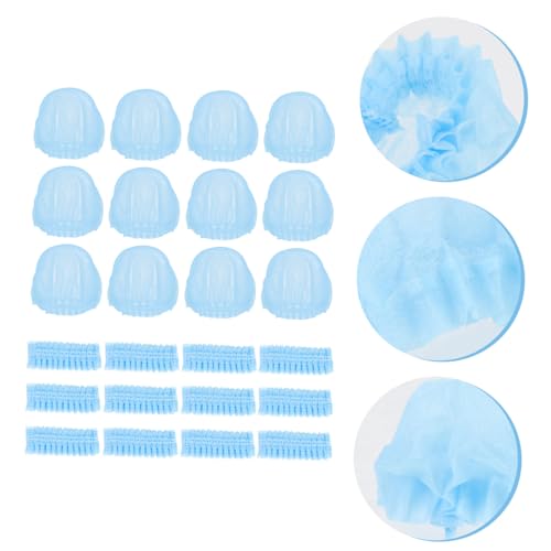 SUPVOX 200pcs Disposable Microphone Covers Non-woven Mic Protectors for Ktv and Singing Easy to Use Windproof Design Sanitary Protection for Handheld Microphones