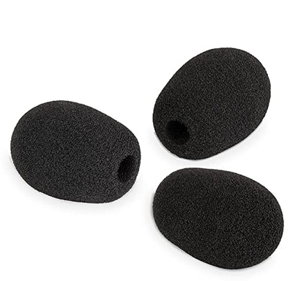 LEFXMOPHY Pop Filter Replacement for Turtle Beach Game Headset Microphone Windscreen Mic Boom Foam Cover, 3-Pack