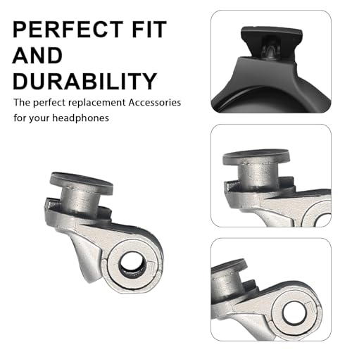 Adhiper Hinge Swivel for Bose QuietComfort 35/QuietComfort 35 II Headphones - color: Silver