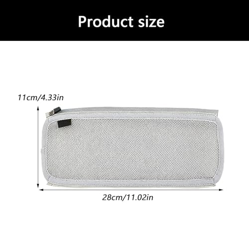 Headband Cushion Cover Sleeve for DT700 Professional X Over Ear Headphone with Smooth Zippered Closure Headphone Headband Protector Case - color: Black