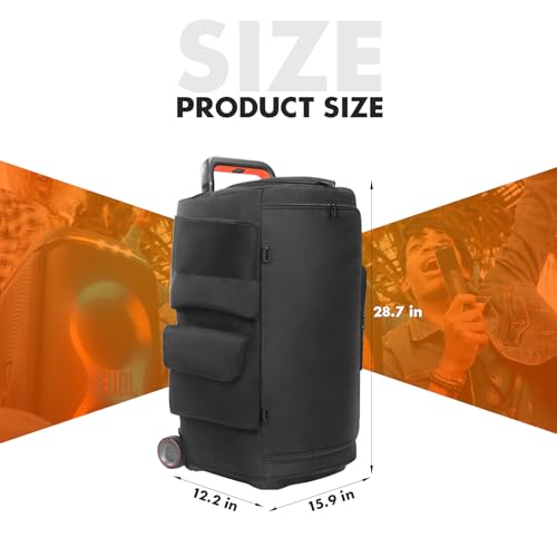 Cover for JBL PartyBox 520, Waterproof Dustproof Speaker Travel Bag - color: For JBL PartyBox 520