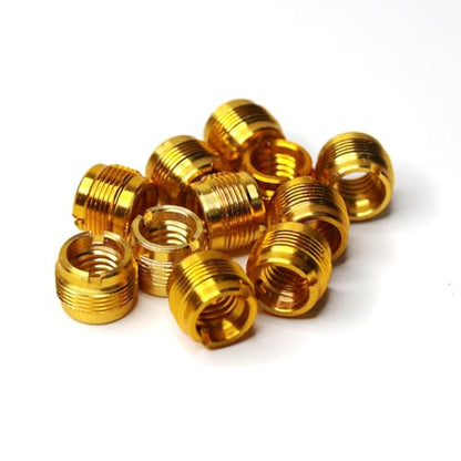 10 Pack 3/8 Female to 5/8 Male Mic Thread Adapter