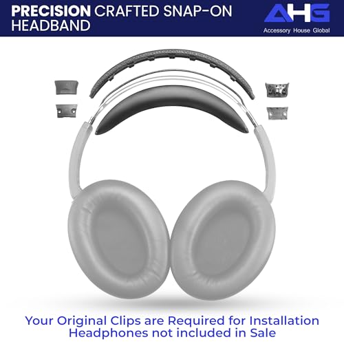 AHG Accessory House Global QC2 QC15 Ear Pads and QC2 QC15 Headband pad Cushion. Compatible with Bose QuietComfort 15 (QC15) and Bose QuietComfort 2 (QC2) Headphones. Easy DIY Fit/Extra Thick