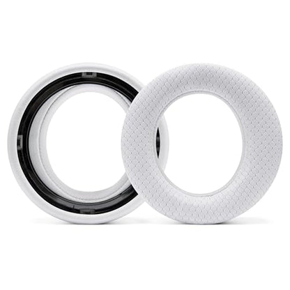 WC Freeze Pulse Elite - Cooling Gel Earpads for PS5 Pulse Elite | Made by Wicked Cushions | Thicker Cushion & Wider Opening | White - color: White