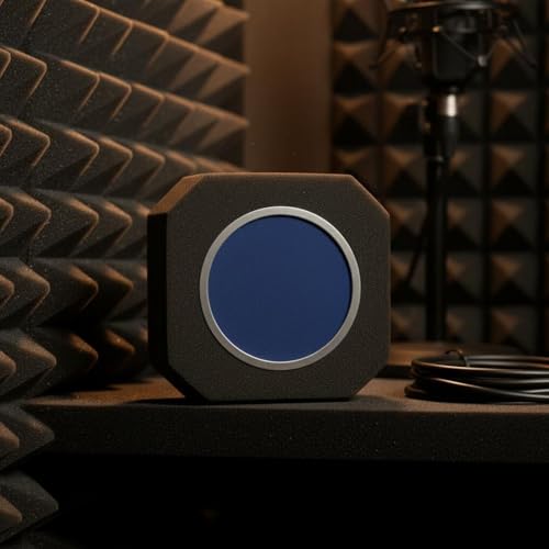 Mic Sound Absorbing Foam Windproof Vocal Pickup Separation Cover Lightweight Vocal Pickup Reflection Screen for Vocalists