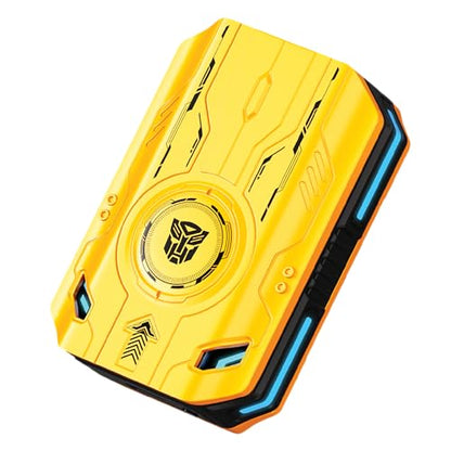 Transformers Earbuds T76, Bluetooth 6.0 Wireless Gaming Earbuds with Mic, Low Latency in Ear Earbuds, 13mm Drivers, HD Calling, 40H Playtime, Zinc Alloy Case (Bumblebee Yellow) - color: Bumblebee Yellow