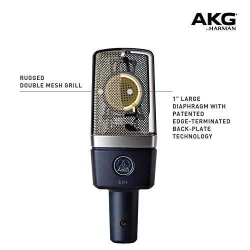C214 Microphone Large Diaphragm Condenser Mic (Renewed)