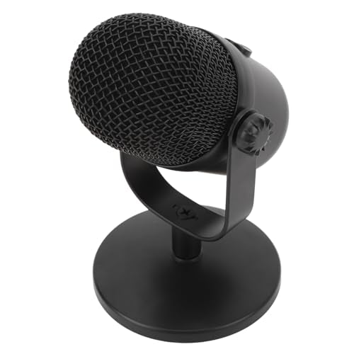 USB Microphone, Plug and Play Noise Cancelling Podcast Microphone, Streaming with RGB Lighting Quick Mute for Laptop Studio Recording Streaming Videos