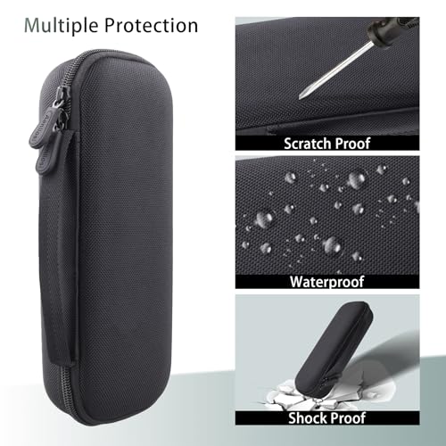 Aenllosi Hard Case for Bose SoundLink Flex 2nd Gen/Bose Speaker, Black | EVA Hard Shell, Drop Resistant Protection, Water Resistant Protection, Dust Proof Protection, Protective Case Only - color: Black, style: Hard Case for Bose SoundLink Flex 2nd Gen/Fl