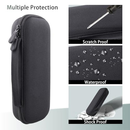 Aenllosi Hard Case for Bose SoundLink Flex 2nd Gen/Bose Speaker, Black | EVA Hard Shell, Drop Resistant Protection, Water Resistant Protection, Dust Proof Protection, Protective Case Only - color: Black, style: Hard Case for Bose SoundLink Flex 2nd Gen/Fl