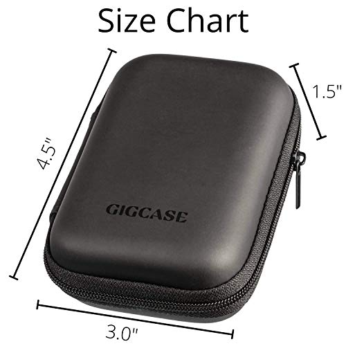 IEM Case for in-Ear Monitors, Headphones & Earbuds – EVA Travel Storage Bag for KZ ZS10/ZS10 Pro/ZSN/ZST/ZEX/AS10/AS16, CCZ ZC02/Melody, CCA CRA, Shure SE215, Moondrop Chu, KBEAR KS1, TANGZU Wan’er