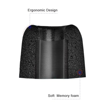 Klowcok Memory Foam IEM Eartips Replacement for KZ ZS10 Pro X ZSN, Small - size: Small
