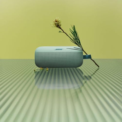Bose SoundLink Flex Bluetooth Speaker (2nd Gen) - Portable Outdoor Speaker with Hi-Fi Audio, Waterproof and Dustproof, USB-C, Up to 12 Hours Battery Life, Dewdrop Mint - Limited Edition Color - color: Dewdrop Mint