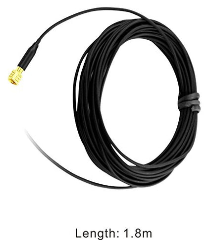 HEIMU Clip On Instrument Condenser Microphone + Universal Clip (for Cello)