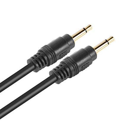 TENINYU 3.5mm Mono Cable - 12V Trigger, IR Infrared Sensor Receiver Extension Extender, 3.5mm 1/8" TS Monaural Mini Mono Audio Plug Jack Connector Male to Male Cable (3FT) - size: 3FT